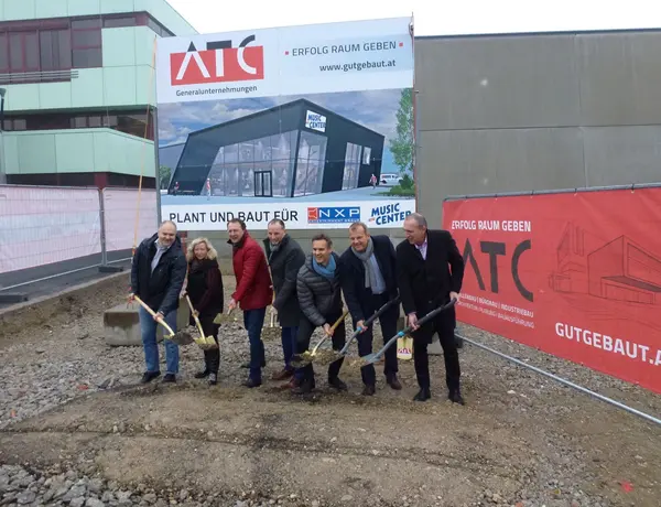 Spatenstich NXP Music Center