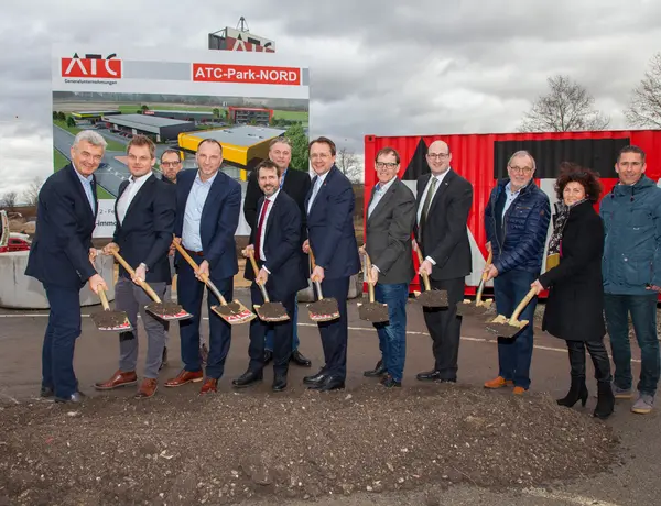 Spatenstich ATC-Business-Park-Nord